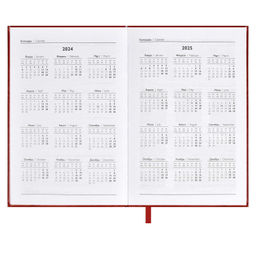 Ежедневник датированный 2024 ESCALADA, А5, 176 л., арт. 63745/ 15 САРИФ-ЭКОНОМ КРАСНЫЙ  фото 5