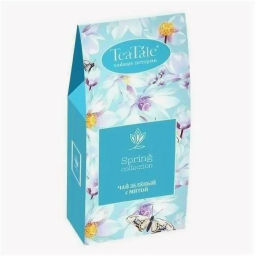 TeaTale/Garden Flowers Blue /Мята/ зелён чай вес 50 г*12 шт (Рязанская ЧФ)