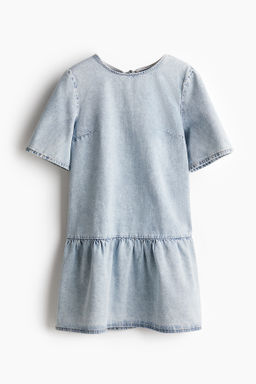 Vestido denim con lazada