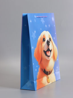 Пакет подарочный ламинированный «Дружок-компаньон», 33×42.5×10 см