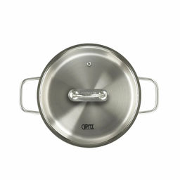 2700 GIPFEL Кастрюля CAPELLA 3,7л/20х13см, нержавеющая сталь 18/10, стеклянная крышка. Толщина: 0,6 - Werner фото 2