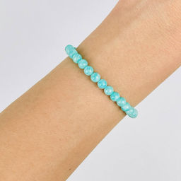 Браслет из Амазонита - Радуга самоцветов фото 2