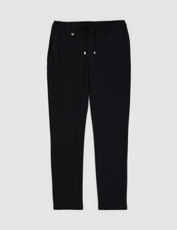 Lacivert Ex. Slim Fit Beli Kordonlu Klasik Jogger Pantolon