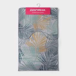 Коврики для ванной и туалета Доляна Тропики, 2 шт: 50?80 см, 40?50 см  фото 7