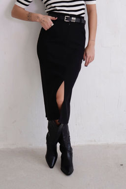 Юбка миди-макси с разрезом спереди - Martichelli фото 78