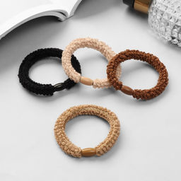 Цена за 12 шт. Резинка для волос «Спорт элит», воздушное плетение, 5 см, МИКС