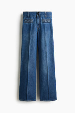 Wide High Jeans