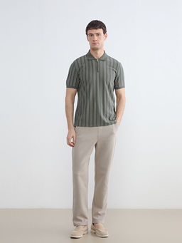 Polo Yaka ?izgili Erkek Ti??rt