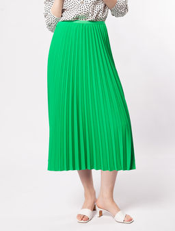 Юбка гофре на эластичном поясе - Vilatte фото 3