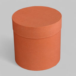 Набор шляпных подарочных коробок 3 в 1, оранжевый, 21×20 - 16×17 см