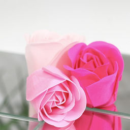 Мыльные розочки, цветные оттенки, набор 18 шт. - SB BEAUTY фото 4