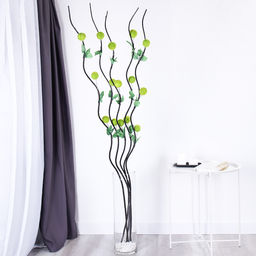 Сухоцвет набор 5 штук 150 см / GT-165 /уп 100/белый - ГалеонТрейд фото 2