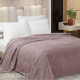 Плед Велсофт Jacquard Premium ПВЖ-081 1,5-сп.
