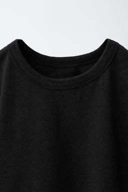 CONJUNTO CAMISETA Y PANTAL?N BALLOON EFECTO LAVADO / Negro - Zara фото 6