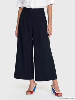 Брюки женские Loose Fit плиссированные