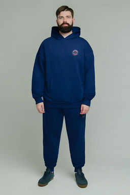 Арт. 6591 Костюм с брюками мужской 46-54 (5 шт) Цвет:Тёмно-синий - Идеал фото 3