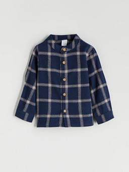 Ekose Erkek Bebek G?mlek ve Pantolon 2li