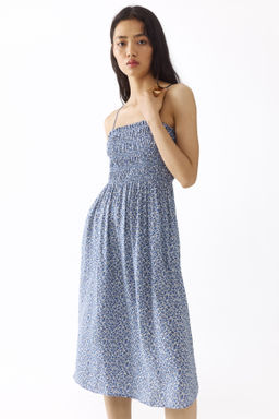 Smocked strappy dress - H&m фото 6