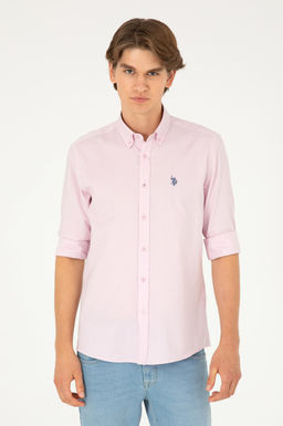 Мужская базовая рубашка с длинным рукавом Magnolia Неожиданная скидка в корзине - U.s. polo assn фото 3