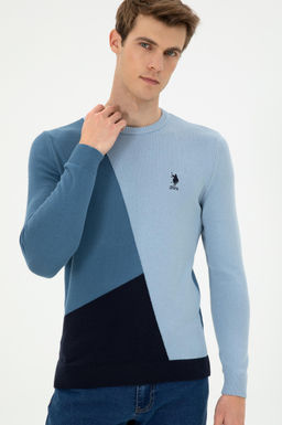 Мужской темно-синий свитер Неожиданная скидка в корзине - U.s. polo assn фото 3