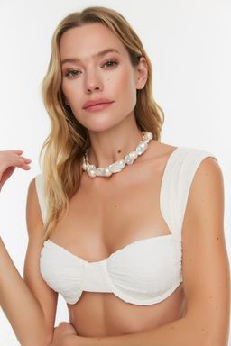 TRENDYOLMILLA Haki Balkonet Bikini Ustu TBESS21BU0161  фото 6