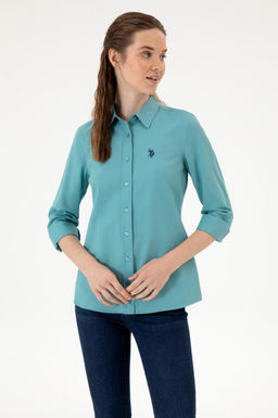 Kad_n Mint Uzun Kollu Basic G_mlek Sepette S_rpriz _ndirim - U.s. polo assn фото 3