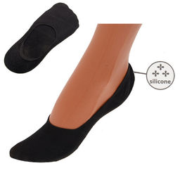 Носки женские р. 36-39 набор 12 штук / G307-B /уп 100/черные/силикон пятка