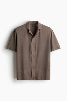 Camisa resort de punto Regular Fit - H&m фото 5