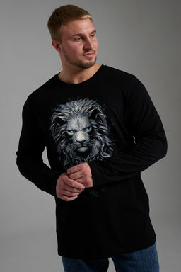 8546 Футболка с длинным рукавом мужская