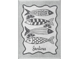 Полотенце махровое 3с103.414ж1 Сардины(графит6) 50х70 см