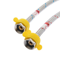 Смеситель для раковины Accoona A9690, однорычажный, с гайкой, нержавеющая сталь