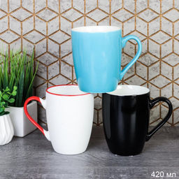 Кружка 420 мл Классика Пастель / CP21-58 /уп 72/ цвет ассорти - Галеонтрейд фото 11