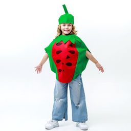 Карнавальный костюм «Забавный арбуз», фетр