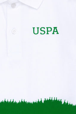 U. S. Polo Assn Зеленая футболка с воротником-поло для мальчика - U.s. polo assn фото 8