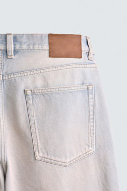 JEANS BAGGY CROPPED FIT / Azul claro - Zara фото 10