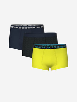 Bask?l? Erkek ?ocuk Boxer 3l?