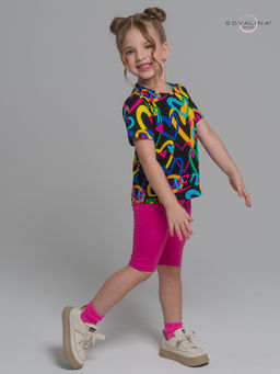 Костюм Актив яркие сердца-фуксия - Sovalina фото 13