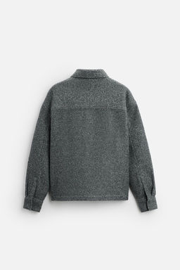 BOUCLE OVERSHIRT - Zara фото 8