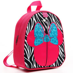 Рюкзак детский для девочки, на молнии, розовый, 23?27 см, Минни Маус - Disney фото 9