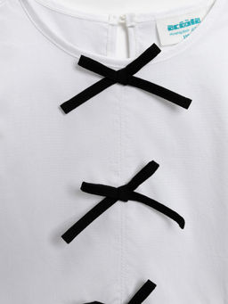 ACOOLA / Блузка детская для девочек Shai_bl белый  фото 4