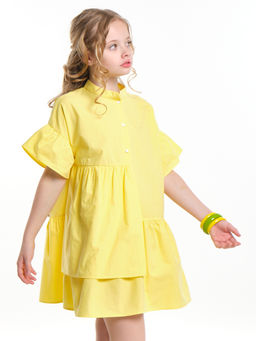 Платье Рубашка летнее хлопковое UD 7935 фисташка - Mini maxi фото 27