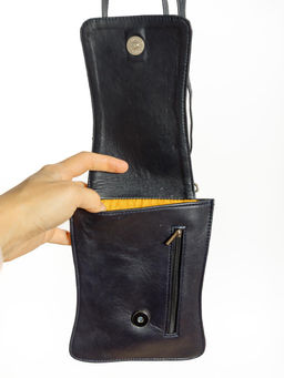 Сумка натуральная кожа через плечо №1115/8 - Ганг фото 5