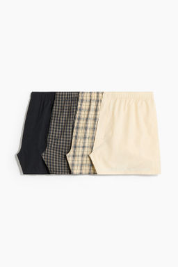 Pack de 4 calzoncillos b?xer de tela - H&m фото 5