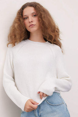 Coool Regular Fit Bisiklet Yaka Basic Duz Triko Kazak - Defacto фото 2