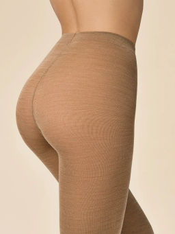 (Omsa) Lasticlana beige