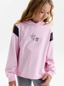 PELICAN, толстовка для девочек, Светло-розовый