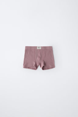 6-14 A?OS/ PACK TRES B?XERS RIB ETIQUETA / Multicolor - Zara фото 3