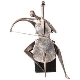 ФИГУРКА ДЕКОРАТИВНАЯ АБСТРАКЦИЯ. ВИОЛОНЧЕЛИСТ 25,3Х13,8Х32 СМ - Lefard фото 3