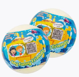 Ср-во д/ванн шипучее 130гр My funny friends