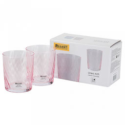 Стакан стеклянный "Linea ASTI" 375мл, д9,5см, h11,5см, набор 2шт, "Regent" (Китай)